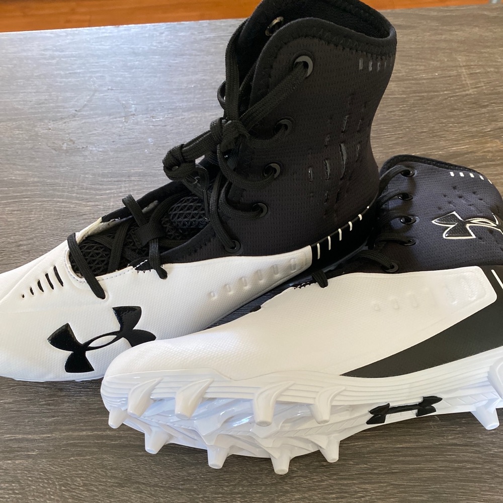 UA Mens Highlight Select MC Football Cleats Black